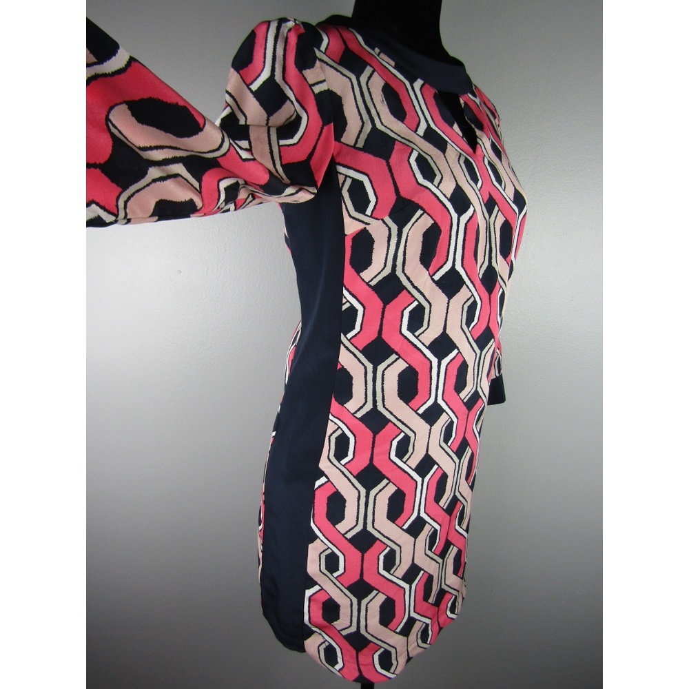 Trina Turk | Darcie Silk Coastline Shift Dress